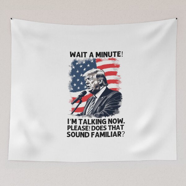 Item preview, President Trump is talking! designed and sold by mksjr.