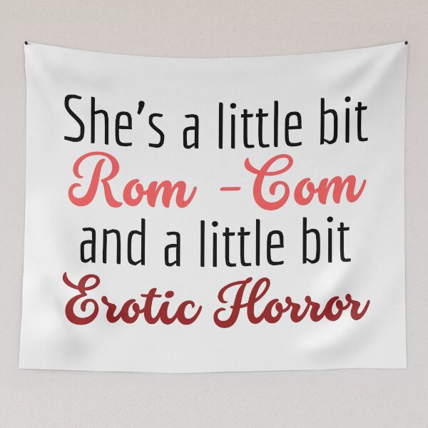 Item preview, She's a little bit rom-com and erotic horror | TopsNTangles designed and sold by chelseahill712.
