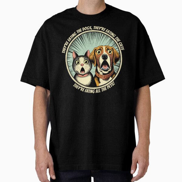 Item preview, They're Eating The Dogs, Donald Trump Quote, Election 2024 designed and sold by Roger-C.