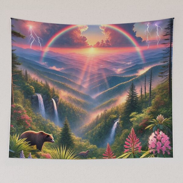 Item preview, "Majestic Dreamscape of the Great Smoky Mountains" designed and sold by Meta2Physical.
