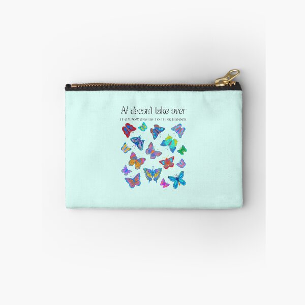 Item preview, AI doesn’t take over, it empowers us to think bigger. #AI #AILover #ArtificiallyIntelligent #SmartLife designed and sold by Anna Halasek.