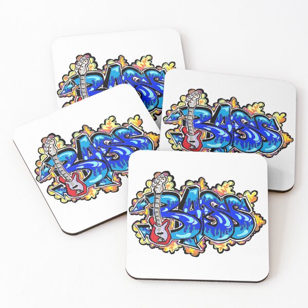 Item preview, bass low end blue 1 designed and sold by LowEndGraphics.