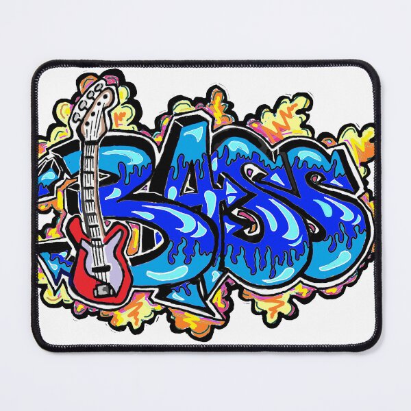Item preview, bass low end blue 1 designed and sold by LowEndGraphics.