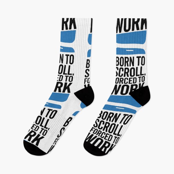Item preview, Born to Scroll – Forced to Work.  designed and sold by Davideus.