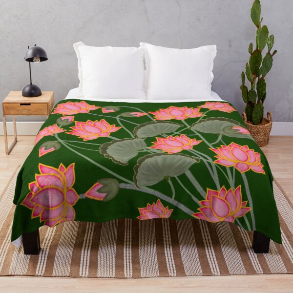 Item preview, Pichwai Art/Painting - Lotus for House Warming/Indian Marriage/Wedding  designed and sold by ShreecreatE.