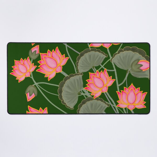 Item preview, Pichwai Art/Painting - Lotus for House Warming/Indian Marriage/Wedding designed and sold by ShreecreatE.