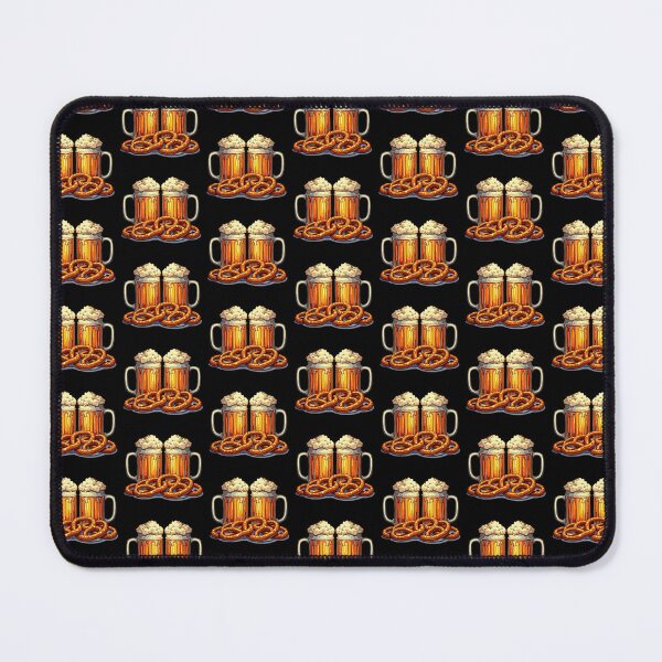 Item preview, Oktoberfest beer mugs and pretzels designed and sold by artwaves.