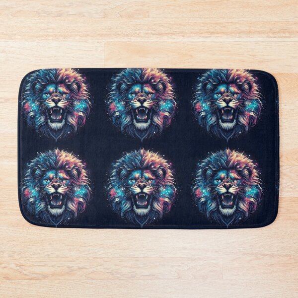 Item preview, A ROARING LION HEAD designed and sold by DigitalShop2024.