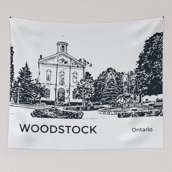 Item preview, Woodstock Ontario designed and sold by Lakeric Cityscapes.
