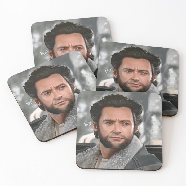 Item preview, Hugh Jackman designed and sold by bean_draws.