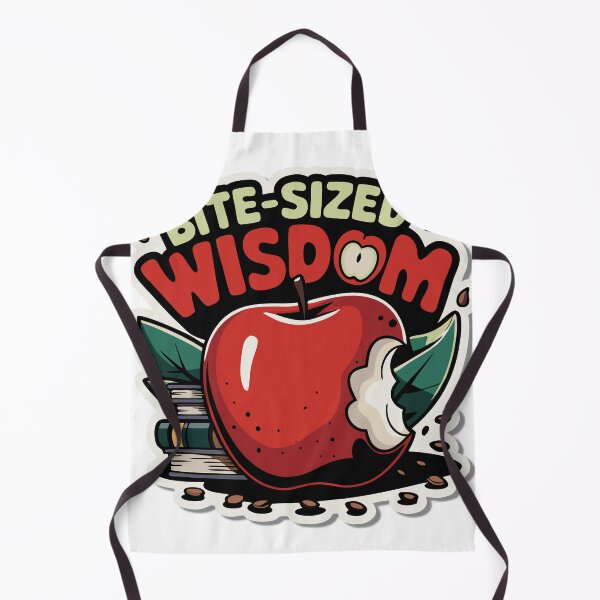 Item preview, Sticker T-Shirt Design Trending: Bite-Sized Wisdom designed and sold by ForeverPrintsOK.