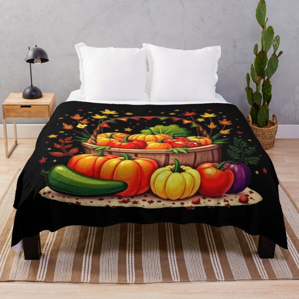Item preview, Harvest Basket with Colorful Vegetables designed and sold by artwaves.