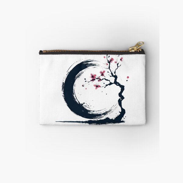 Item preview, Zen Enso circle with sakura japanese designed and sold by goodday Japan.
