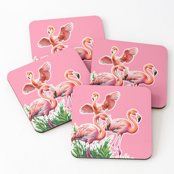 Item preview, Pink Flamingo Exotic Birds designed and sold by Bunmigraphics .