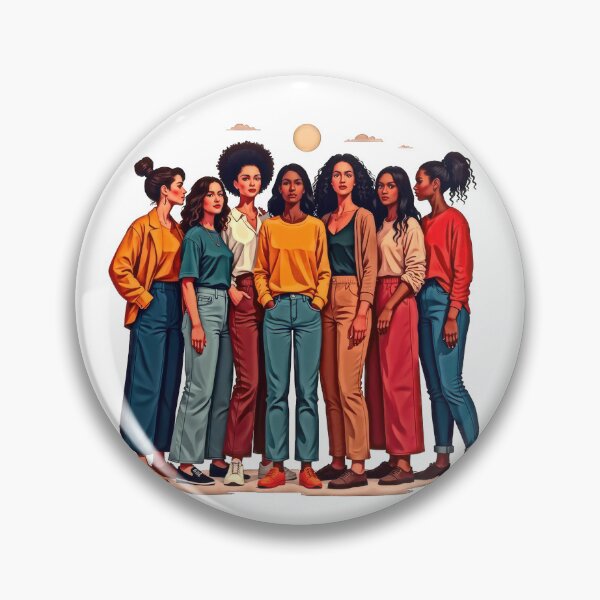 Item preview, Diverse Women Showing Unity and Strength designed and sold by artwaves.