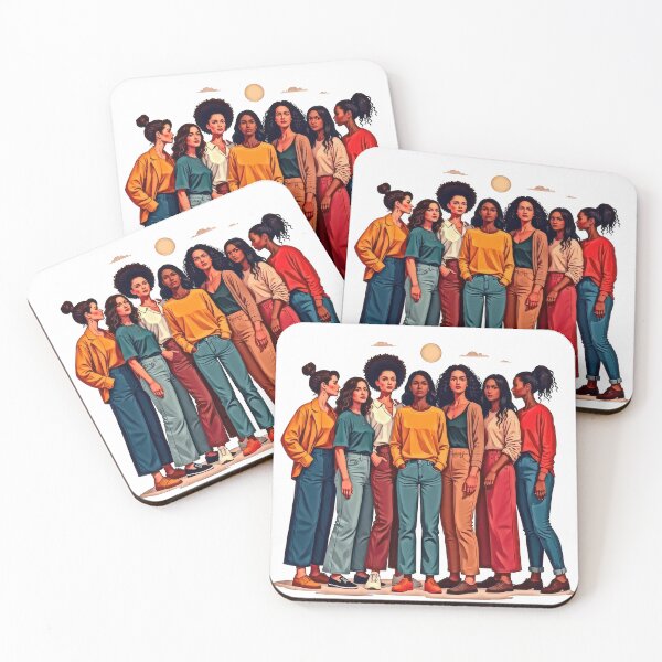 Item preview, Diverse Women Showing Unity and Strength designed and sold by artwaves.