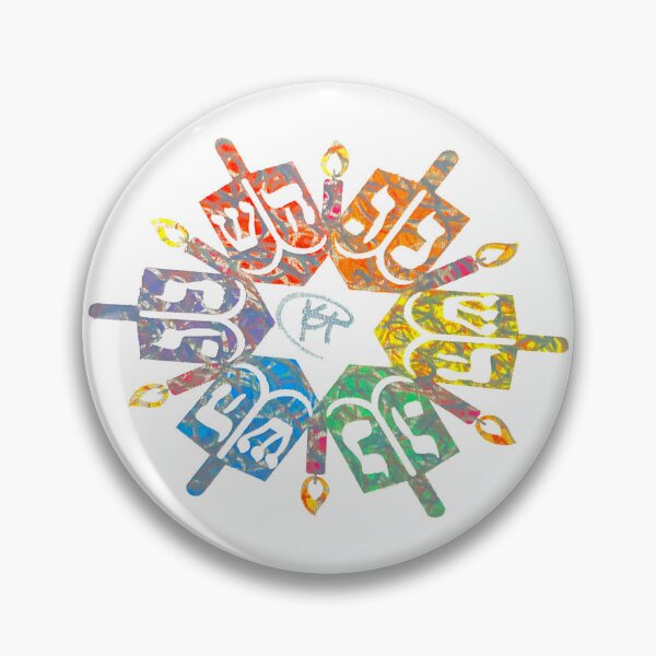 Item preview, Dreidel Hanukkah Art designed and sold by Kalli Taub Art.