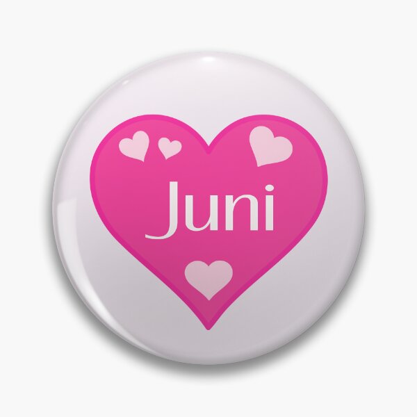 Artikelvorschau, Juni Name Pink Heart entworfen und verkauft von Jeallan Designs.