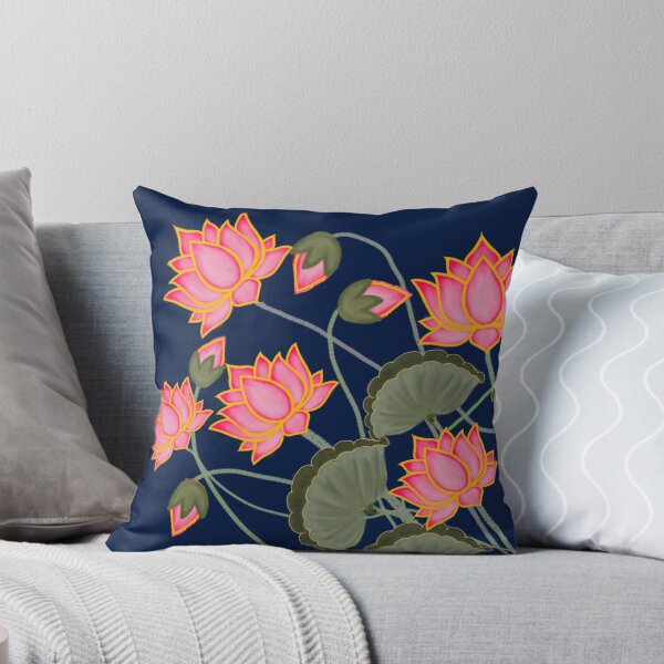Item preview, Pichwai Art/Painting - Lotus for House Warming/Indian Marriage/Wedding  designed and sold by ShreecreatE.