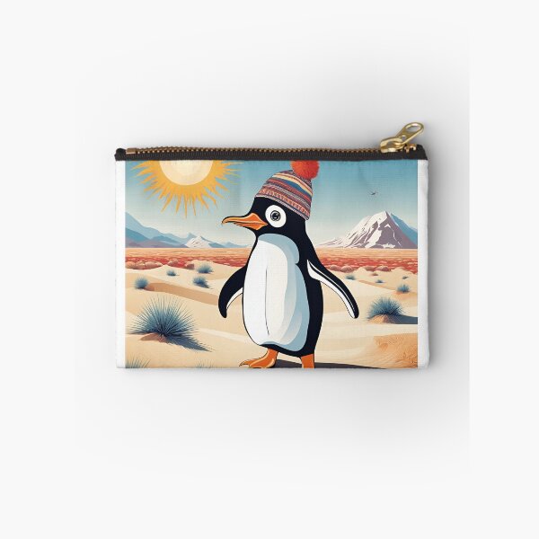 Item preview, Penguin walking across hot desert sands designed and sold by katgosnice.