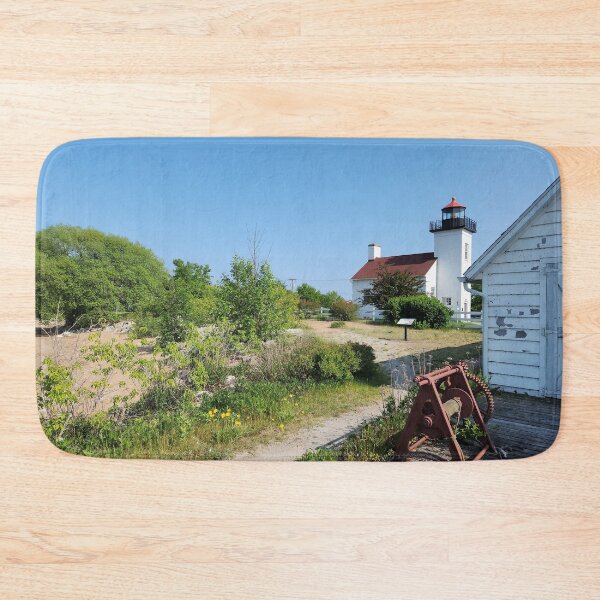 Item preview, Escanaba Light House designed and sold by The Walking Path Gallery.