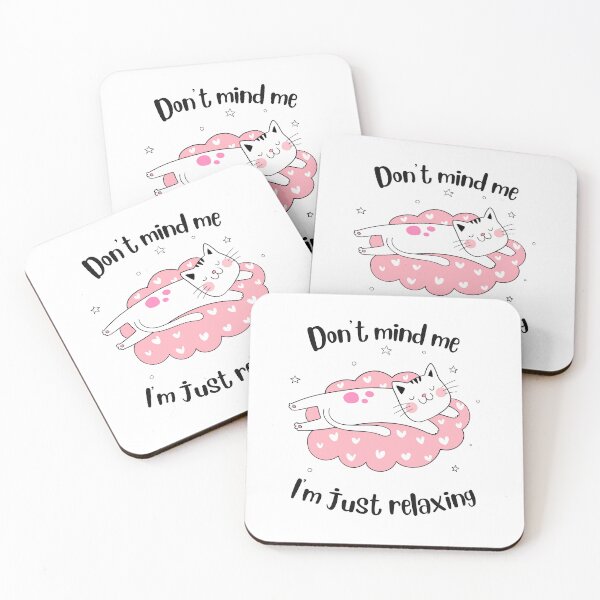 Item preview, Cute Sleeping Cat Illustration Gifts for Cat Lovers designed and sold by PickInsight.