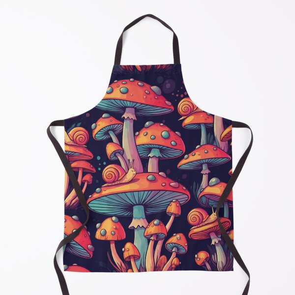 Item preview, Psychedelic Mushrooms and Snails designed and sold by MySignatureItems.