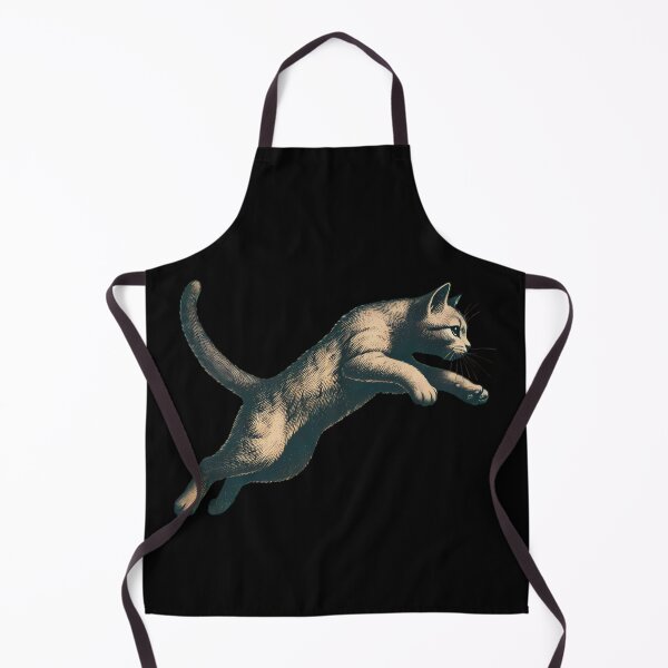 Item preview, Leaping Feline: Grace in Motion. designed and sold by Linework Studio.