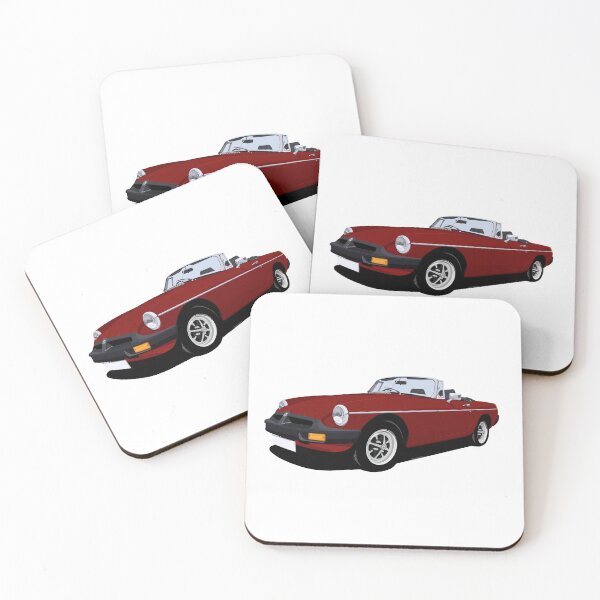 Item preview, MGB Roadster Dark Red designed and sold by neil4404.