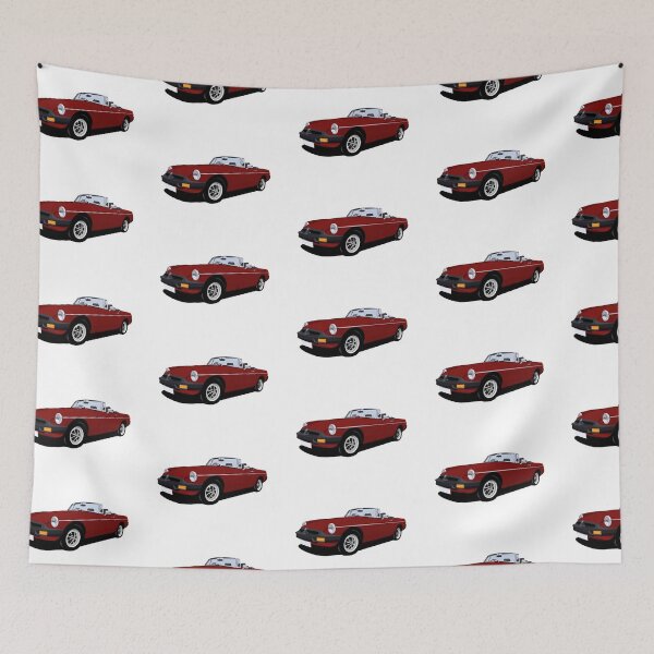 Item preview, MGB Roadster Dark Red designed and sold by neil4404.