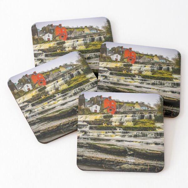 Item preview, Ennistymon Cascades in Vibrant Colors designed and sold by KMNscapes – Ireland Prints & Beyond.