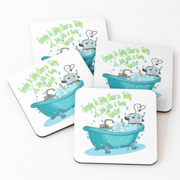 Item preview, Toaster bath everyday It’s getting closer to taking a bath with a f##king toaster  designed and sold by JackDraws88.