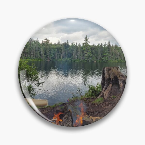Item preview, Fogata en el parque Algonquin designed and sold by NaturesPower4U.