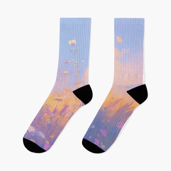 Item preview, Golden Hour Over Flower Field designed and sold by Christian Weiss.
