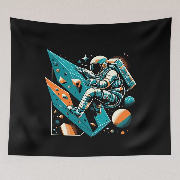 Item preview, Bouldering Astronaut Gift designed and sold by Pineapple-Tree.