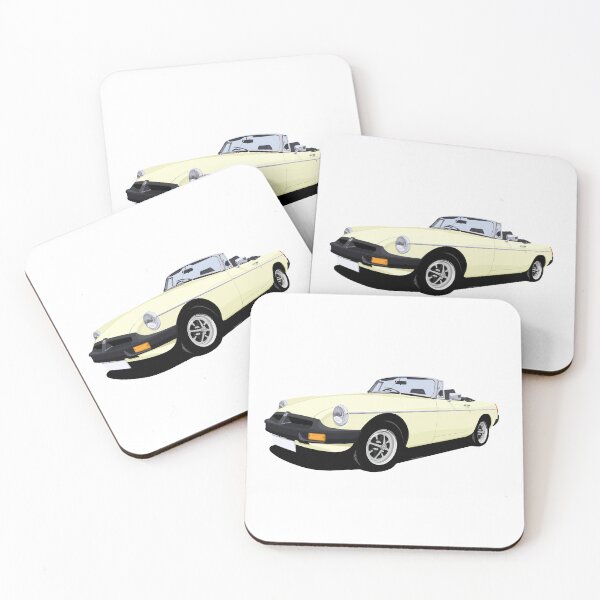 Item preview, MGB Roadster Pale Yellow designed and sold by neil4404.