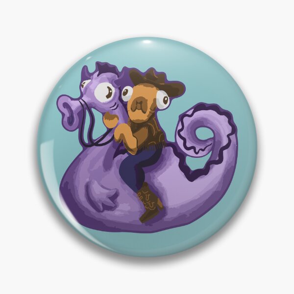 Item preview, Fish Seahorse Cowboy designed and sold by Cali Chesterman.