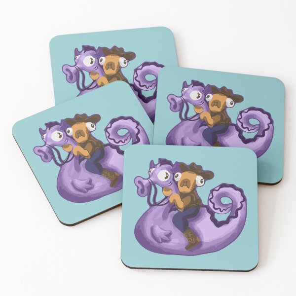 Item preview, Fish Seahorse Cowboy designed and sold by Cali Chesterman.