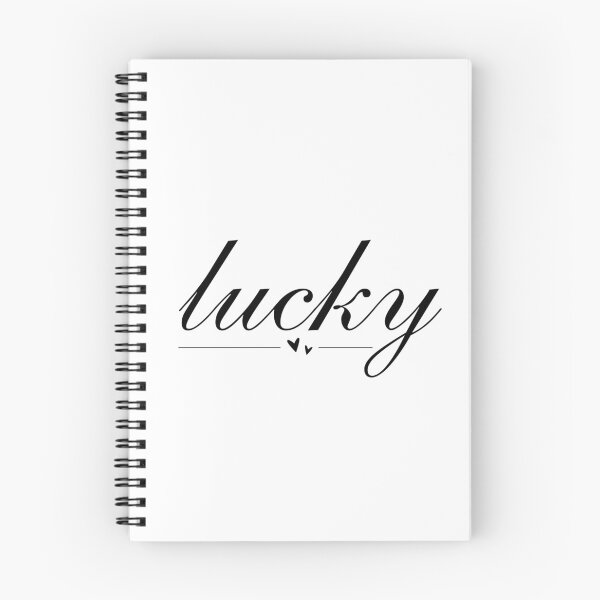 Item preview, Lucky text designed and sold by LineArtForYou.
