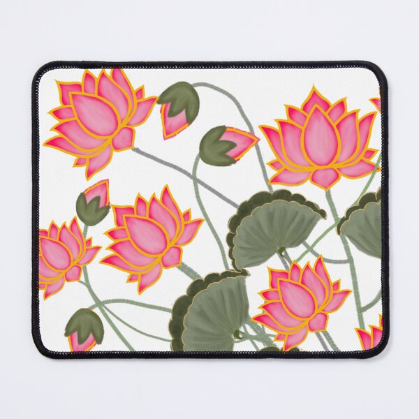 Item preview, Pichwai Art/Painting - Lotus for House Warming/Indian Marriage/Wedding  designed and sold by ShreecreatE.