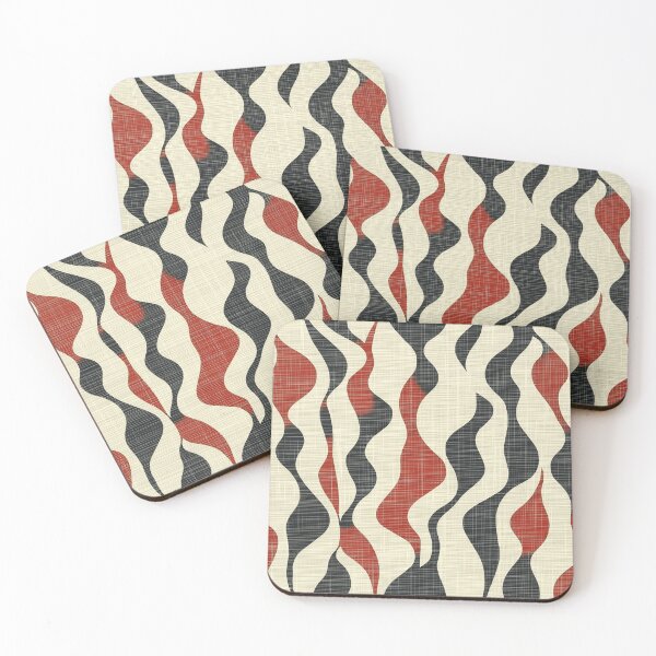 Item preview, Abstract and avant-garde mid-century pattern designed and sold by MiracleSociety.