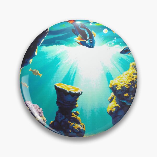 Item preview, Lunar Reef: Bioluminescent Secrets designed and sold by PanoramaPrints.