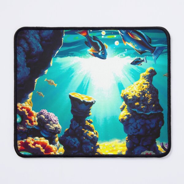 Item preview, Lunar Reef: Bioluminescent Secrets designed and sold by PanoramaPrints.