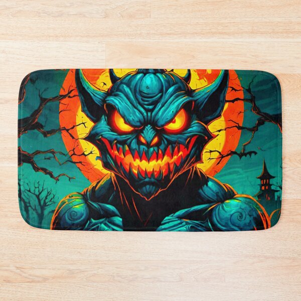 Item preview, Pumpkin Demon Halloween Design designed and sold by GrizzlyCollective.