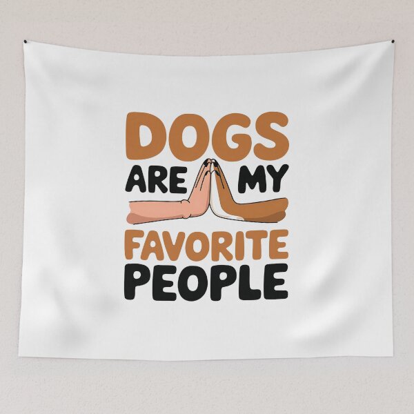 Item preview, funny dog, Dogs Are My Favorite People designed and sold by Your Style Tees | Graphic T-Shirts.