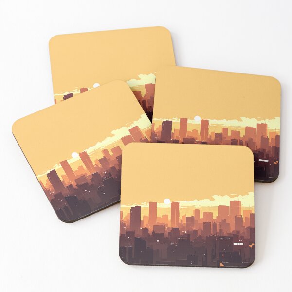 Item preview, Sunset Above City Skyline designed and sold by Christian Weiss.