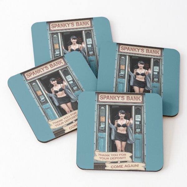 Item preview, Spanky's Bank - Thank You For Your Deposit - Blue designed and sold by JLEmporium.