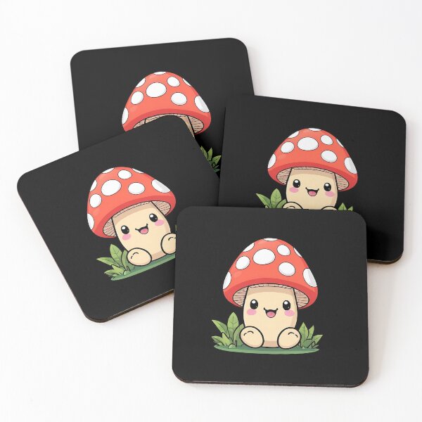 Item preview, Cute Kawaii Mushroom, Mushroom Lover designed and sold by saloui.