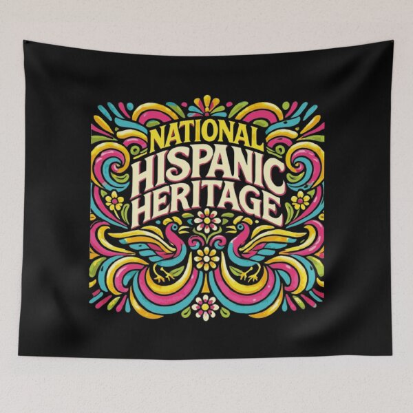 Item preview, NATIONAL HISPANIC HERITAGE designed and sold by Zen41.