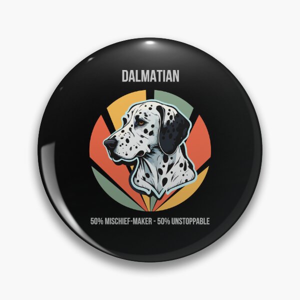 Item preview, 50% Mischief-Maker, 50% Unstoppable - Dalmatian designed and sold by Numbers-Art.